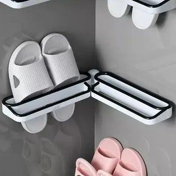 Універсальна полиця для взуття та рушників SHOE HOLDER 1 шт / Тримач для рушників / Рушникотримач 234571528 фото