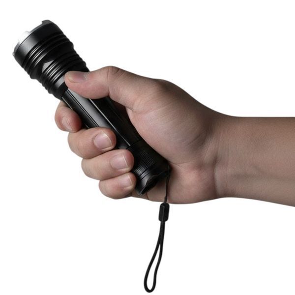 Ручной фонарь светодиодный, зарядка от USB, Zoom, BL-A85-P50 / Карманный фонарик аккумуляторный / Тактический фонарь 234591699 фото