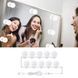 Подсветка для зеркала с регулировкой яркости 10 LED ламп, от USB, Белая / Лампочки к зеркалу для макияжа 234560991 фото 2