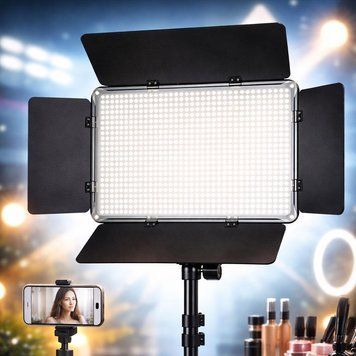 Прямокутна LED лампа 960SMD, 3200-6500K, LED Pro U800 / Студійна лампа / Відеосвітло для фото, відео 234591111 фото