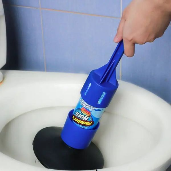 Набір для прочищення унітазу та каналізаційних труб Plumber's Hero / Домашній вантуз 234562542 фото
