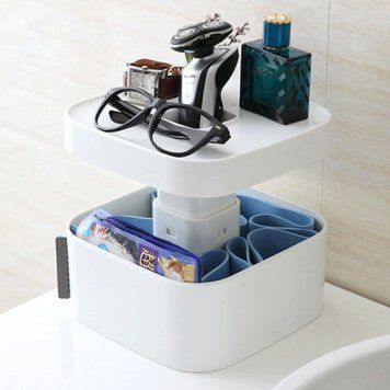 Чоловічий органайзер для дрібниць (20х20х12см) Men's Storage Box / Органайзер для туалетного приладдя 234570621 фото