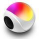 Нічник RGB LIGHT з bluetooth колонкою та підтримкою FM/SD карт / Настільна акумуляторна лампа 234571314 фото 1
