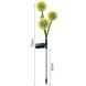Садовый фонарь на солнечной батарее 1шт "Одуванчик" / Уличный светильник для сада / Газонный фонарь в землю 234571580 фото 10
