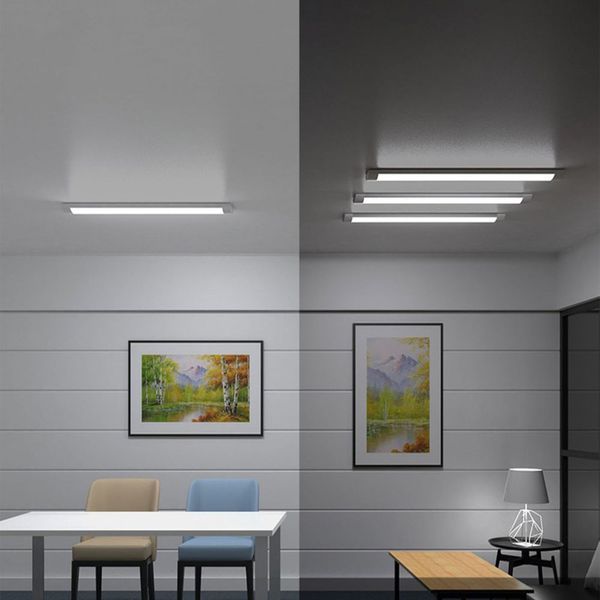 LED светильник потолочный 120см, 150Вт/6500К, от сети, GREELITE / Линейный светильник / Лед лампа потолочная 234576366 фото