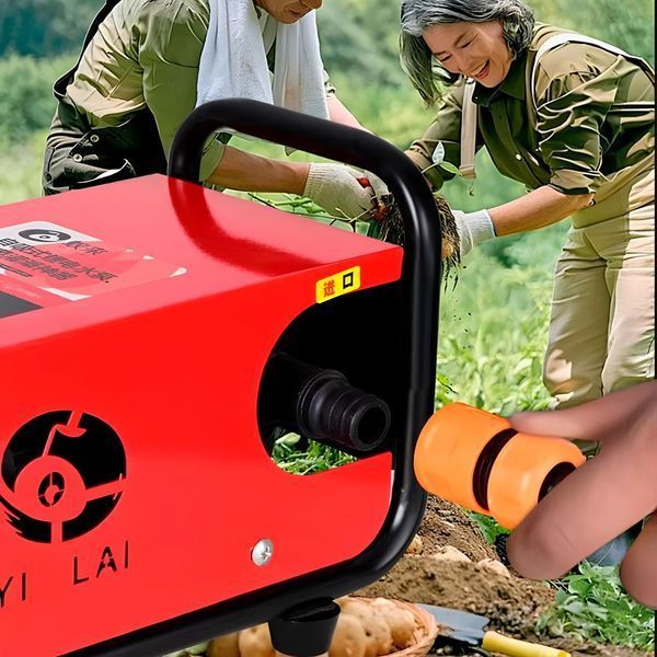 Портативний водяний насос високого тиску + 2АКБ, Pump-04 / Мийка високого тиску / Садова помпа для води 234577004 фото