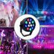 Світлодіодний LED прожектор RGB, 12LEDх1W, від мережі / Сценічний світильник / Прожектор заливного світла 234588712 фото 2