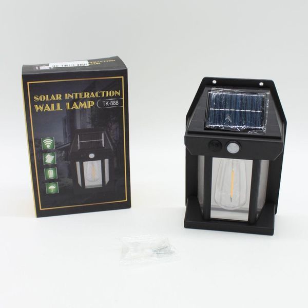 Вуличний світильник на сонячній батареї, SOLAR WALL LAMP ВK-888 / Акумуляторний ліхтар / Лед світильники 234573336 фото