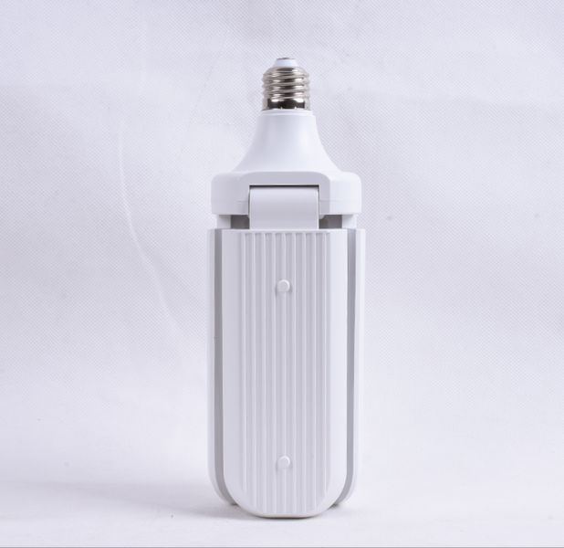 Складная лампа на 3 лопасти 45Вт, с цоколем E27, Fan blade bulb / Светодиодная лампочка / Led лампа 234568374 фото