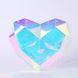 Ночник 3D сердца с эффектом голограммы, 20 см, от батареек и USB / Голографическое сердце с подсветкой / Светильник сердце 234587432 фото 4