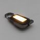 Мини фонарь брелок с USB и карабином, 8 LED, Серый / Портативный светодиодный фонарик на ключи 234568980 фото 7