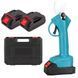 Акумуляторний секатор садовий QJ25 + 2 акумулятори / Електросекатор / Акумуляторні садові ножиці 234569529 фото 1
