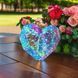 Ночник 3D в виде сердца с эффектом голограммы, 25 см, от батареек и USB / Голографическое сердце с подсветкой / Светильник сердце 23458743201 фото 7