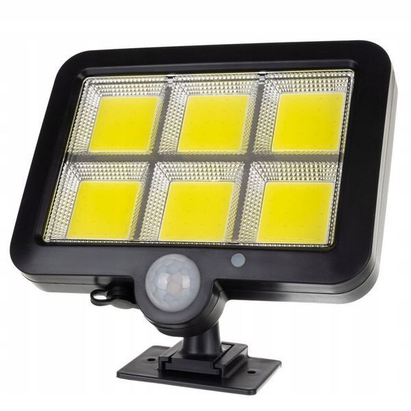 Вуличний Led ліхтар на сонячній батареї BK-128-6COB + пульт / Настінний світильник з датчиком руху 234560357 фото