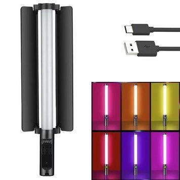 Світлодіодна лампа жезл з рефлектором від USB, RGB LED Stick Lamp / Led лампа-палиця для тік току / Rgb лампа 234570442 фото