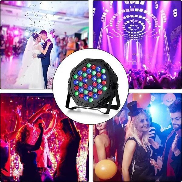 Светодиодный прожектор DMX512, 36х1W, от сети, XKL-A4 / LED прожектор / Прожектор заливного света 234588799 фото