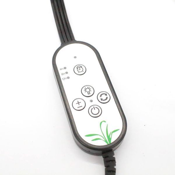 Фитолампа для растений 45 Вт, 3 головки с USB и таймером R3 / Ультрафиолетовая лампа на прищепке для цветов 234568582 фото